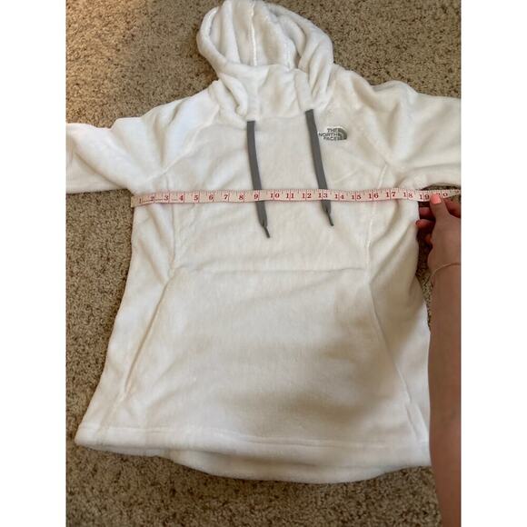 The NorthFace Cozy Pullover Hoodie White Women's Size M - Picture 8 of 9